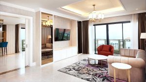 Thiết kế ấn tượng, trang nhã và hiện đại bậc nhất của các căn phòng tại Resort Sheraton Đà Nẵng