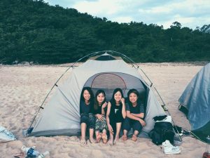Cắm trại là hoạt động lý tưởng tại Làng Vân Đà Nẵng